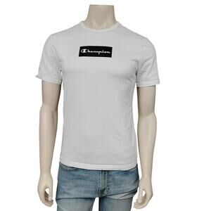 Champion Graphic Tee Size Small White Short Sleeve